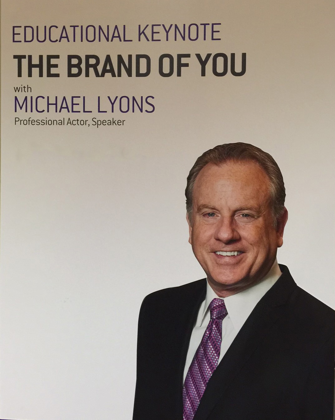 Michael Lyons Brand of You Speaker inspirational motivational